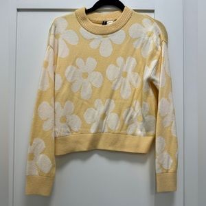 H&M -  Groovy Floral Sweater | Size:S